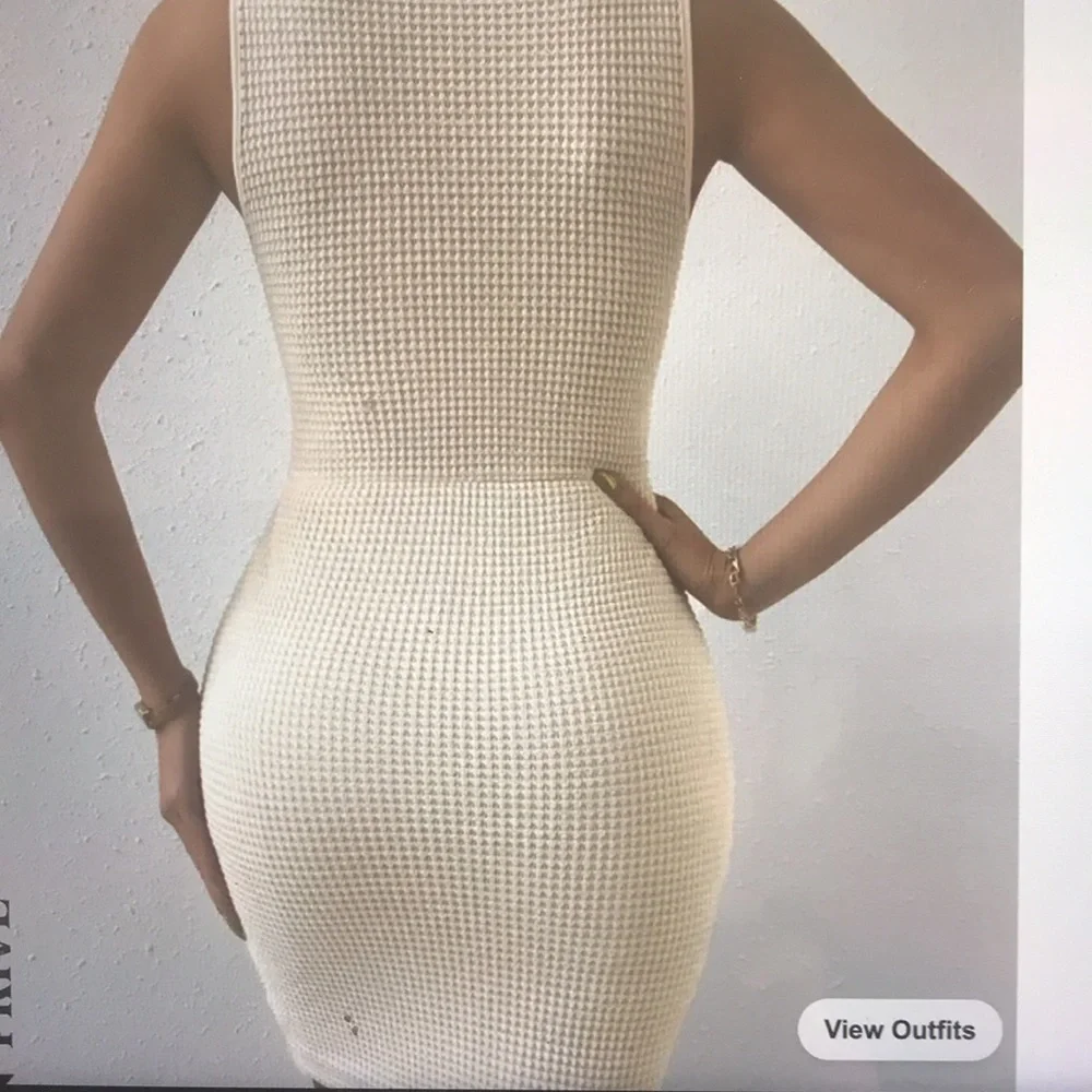 Wrap look twist cut out dress NWOT - Picture 6 of 10